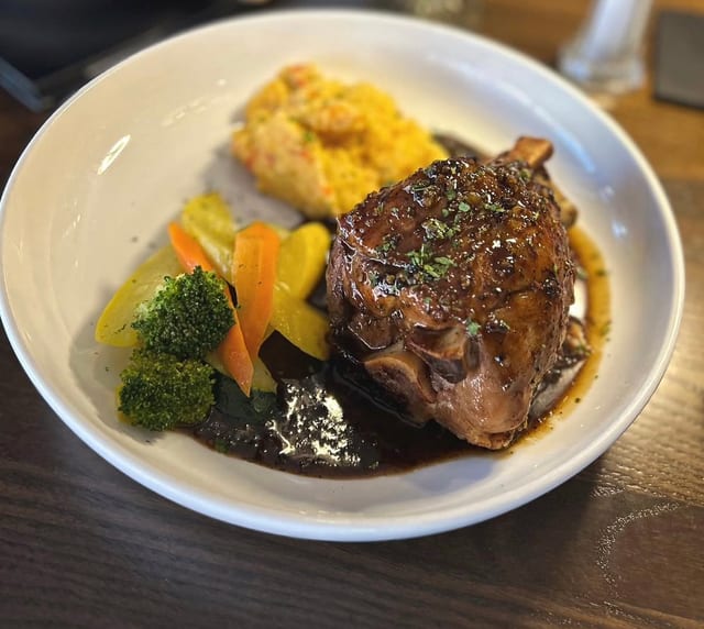 Pork Osso Bucco.
