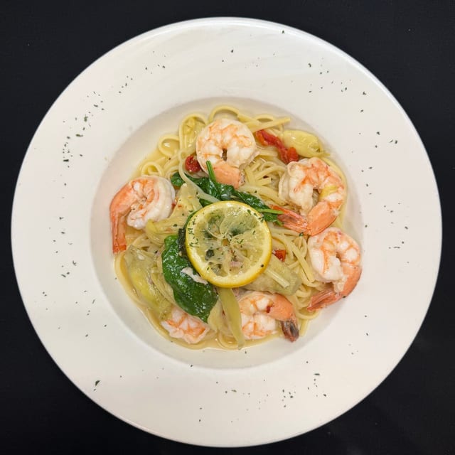 Shrimp Al Dente.