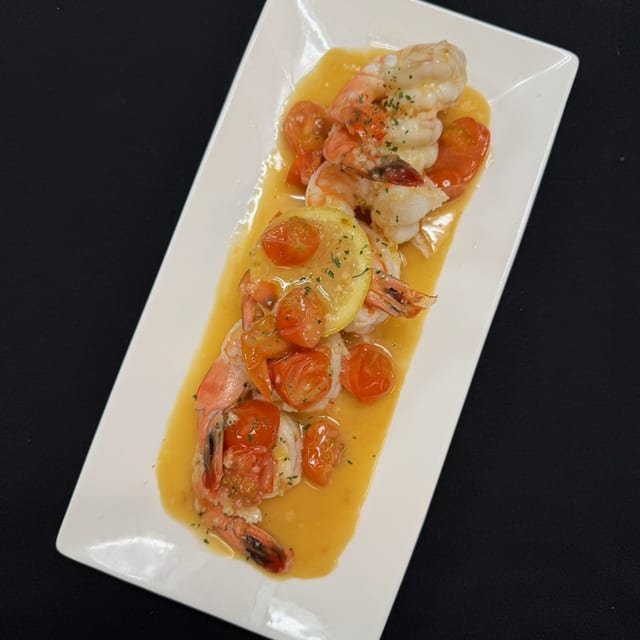 Garlic Shrimp.