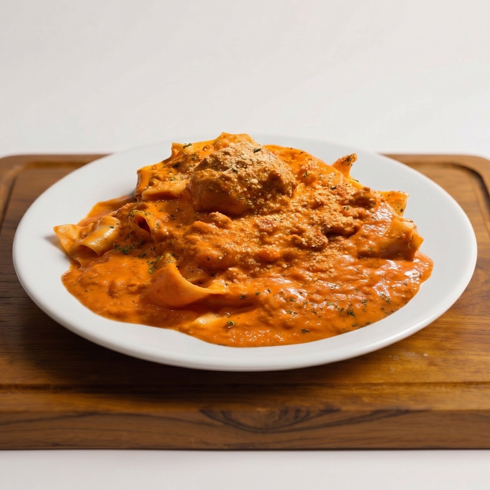 Pappardelle Bolognese.