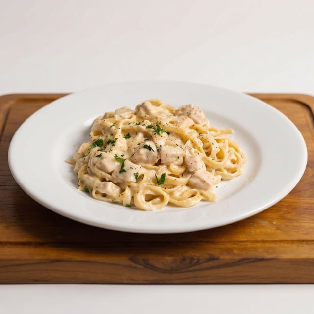 Fettuccine Alfredo.